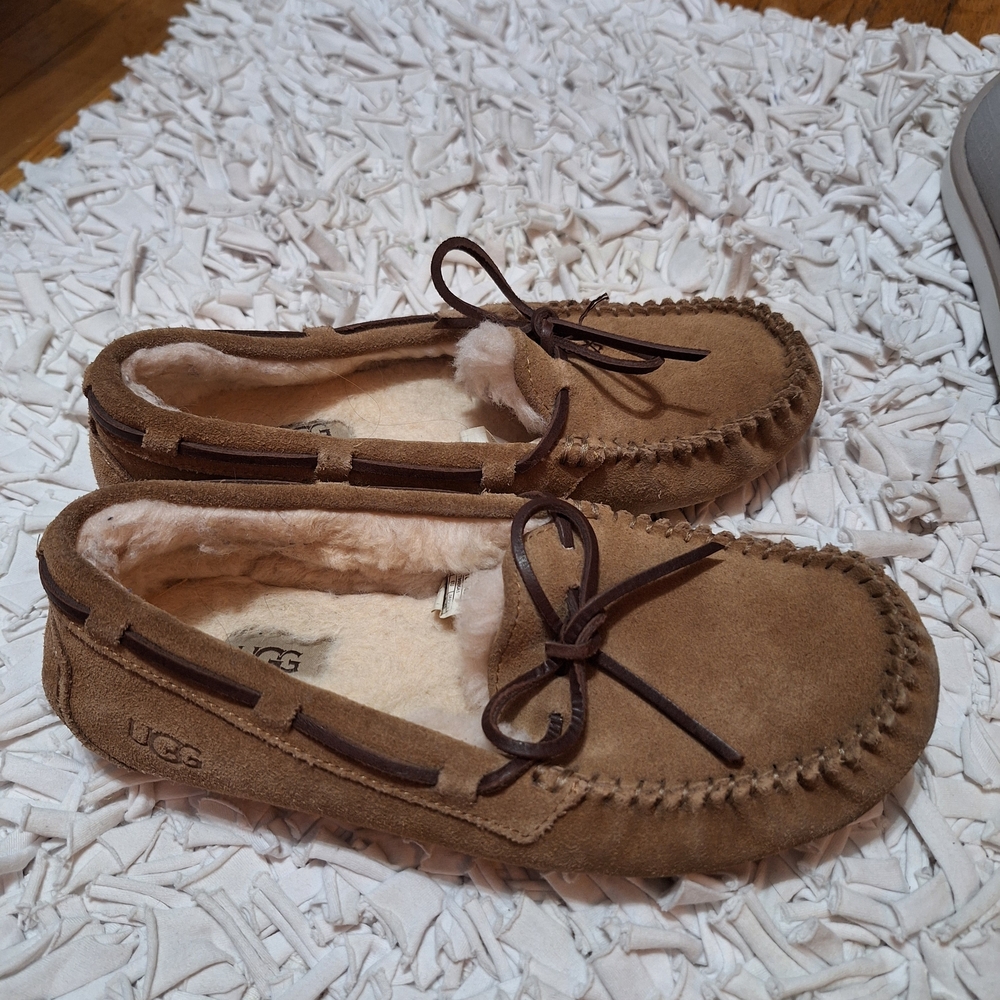 UGG Chestnut Moccasin Slippers